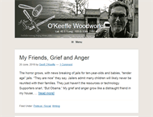 Tablet Screenshot of okeeffewoodworks.com